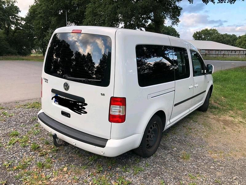 Gebraucht VW Caddy Maxi Life 102 PS (75 kW) 2008 Weiß Van / Kleinbus