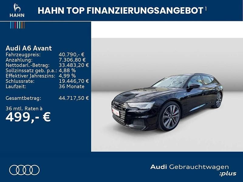 Gebraucht Audi A6 S-Line 367 PS (269 kW) 2022 Mythosschwarz metallic Kombi