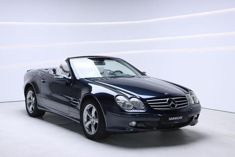 Schwarz Gebraucht 2005 Mercedes SL350 Cabrio | 11.900 € (Guter Preis) - Bild 1/4