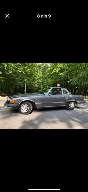 Grau Gebraucht 1985 Mercedes SL380 Cabrio | 17.999 € - Bild 1/4