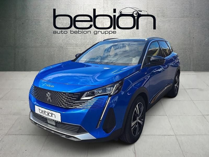 Vertigo blau Gebraucht 2021 Peugeot 3008 GT Limousine | 24.880 € (Fairer Preis) - Bild 1/4