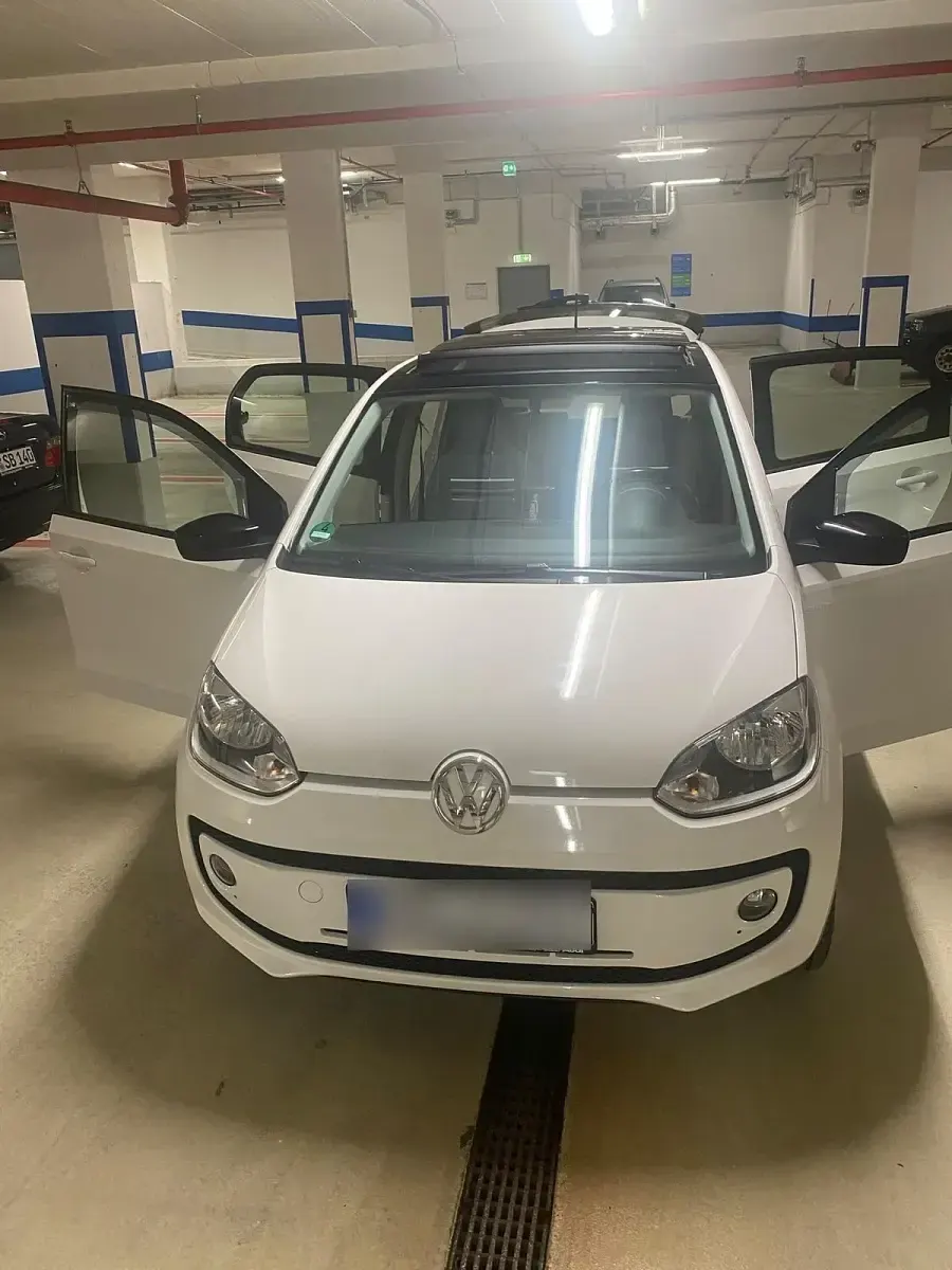 Gebraucht VW up! Cup 60 PS (44 kW) 2014 Weiß Kleinwagen