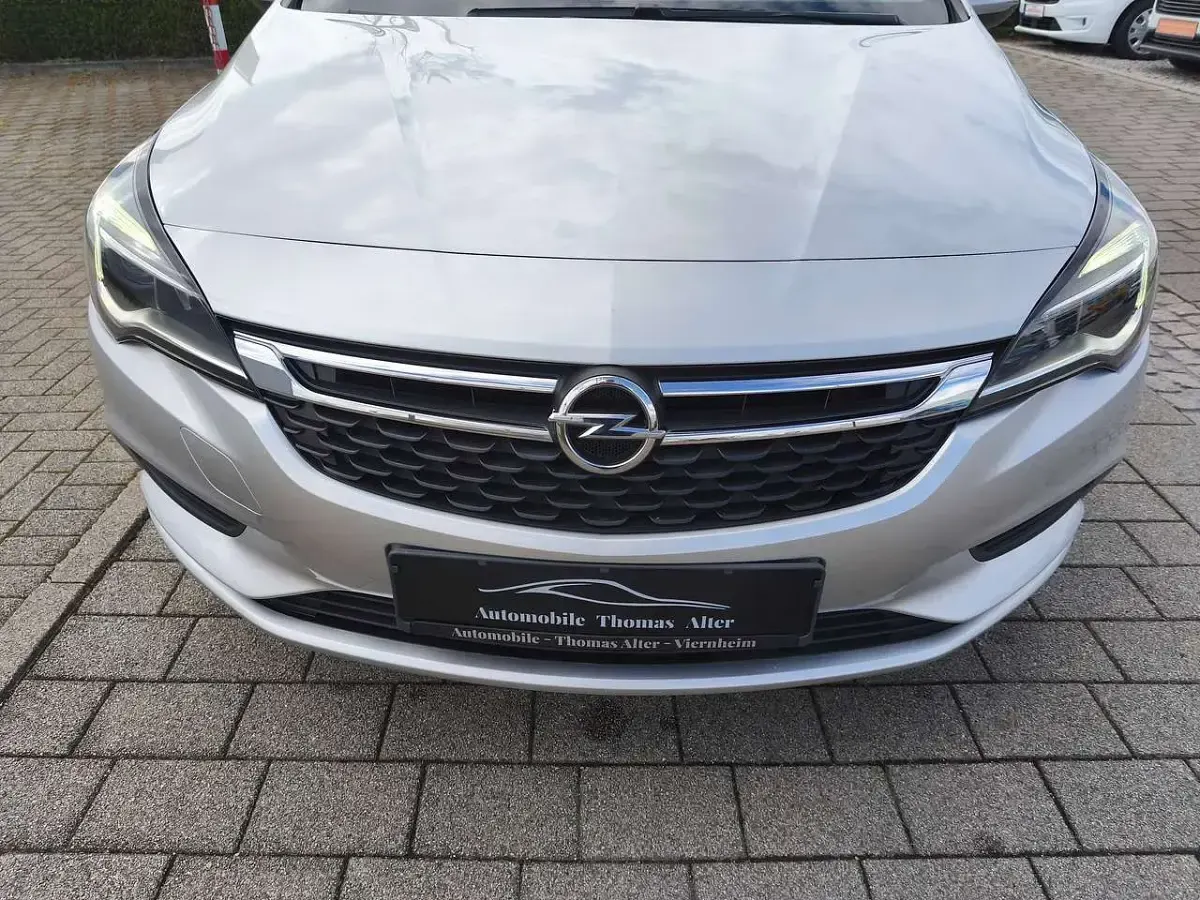 Gebraucht Opel Astra Edition 110 PS (80 kW) 2019 Silber Kombi