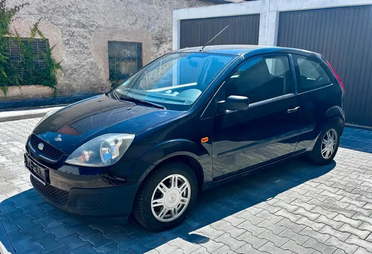 Gebraucht Ford Fiesta 2005 Schwarz Kleinwagen