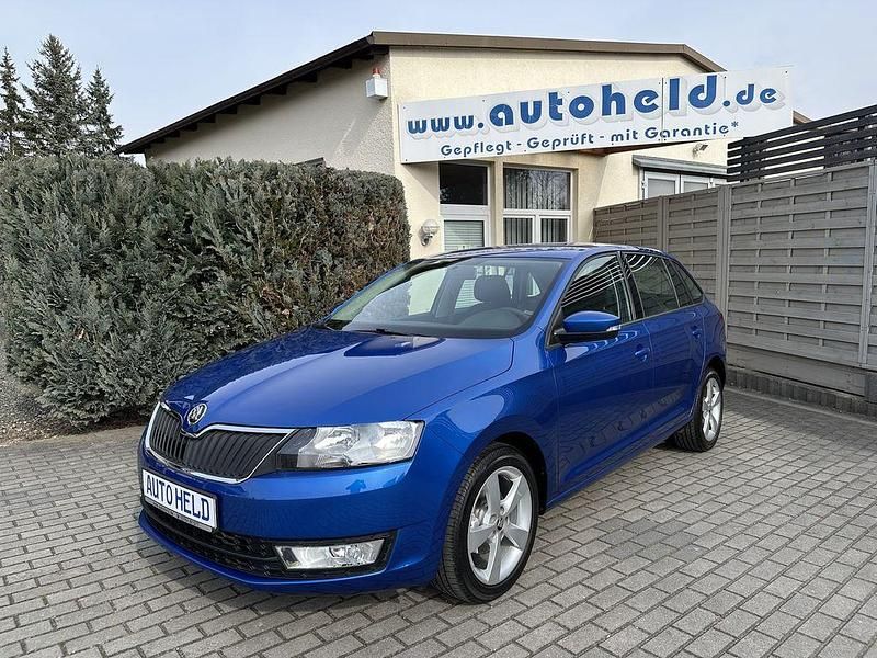 Gebraucht Skoda Rapid Cool Edition 90 PS (66 kW) 2017 Blau Kleinwagen