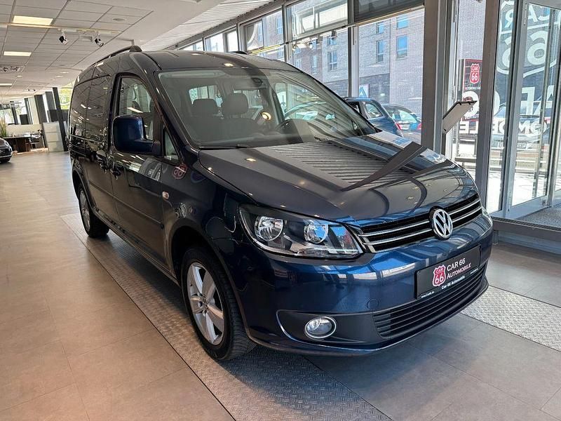 Gebraucht VW Caddy Maxi Comfortline 102 PS (75 kW) 2015 Blau Van / Kleinbus