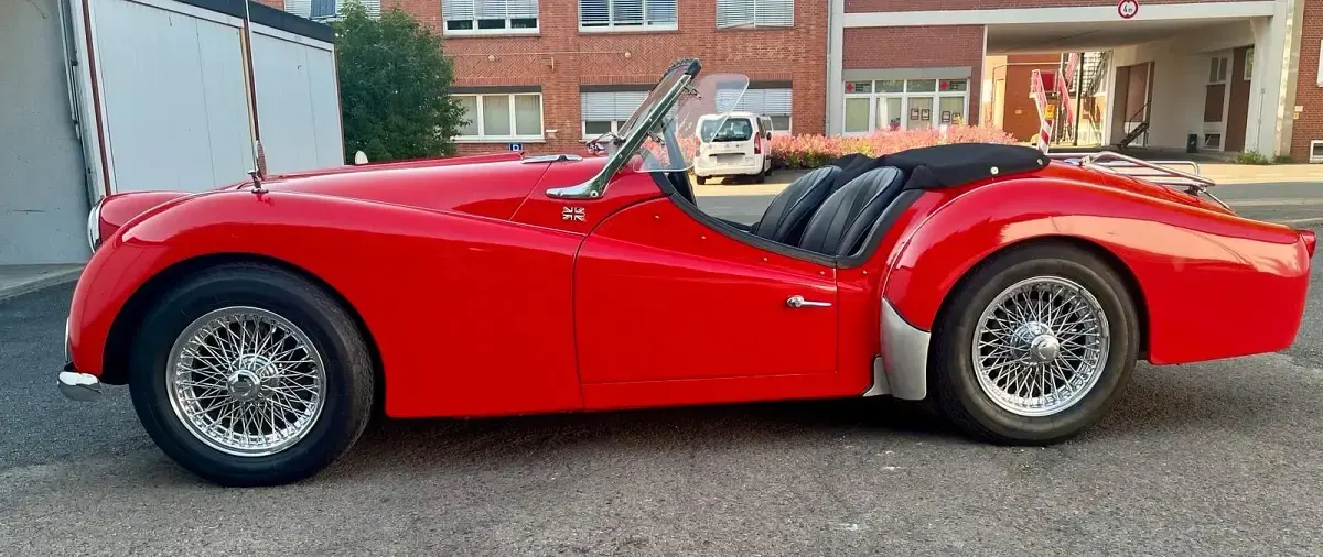 Gebraucht Triumph TR3 99 PS (72 kW) 1959 Rot Cabrio