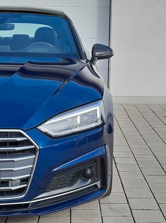 Blau Gebraucht 2018 Audi A5 Sportback Sport Limousine | 29.999 € - Bild 1/4