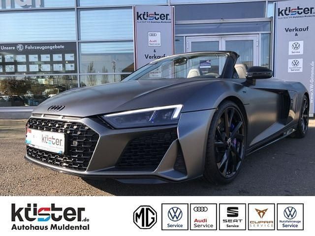 Schwarz Gebraucht 2021 Audi R8 Spyder Performance Cabrio | 149.970 € (Guter Preis) - Bild 1/4