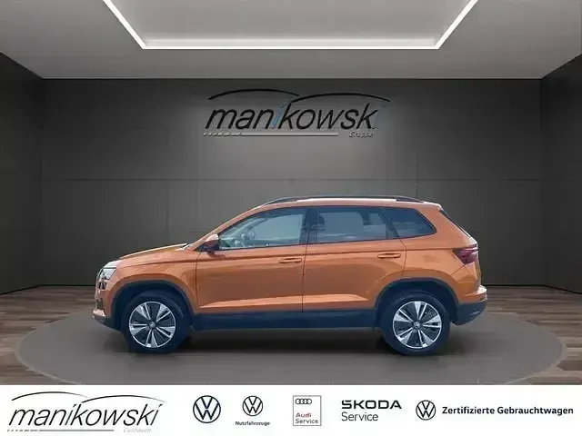 Gebraucht Skoda Karoq Ambition 150 PS (110 kW) 2023 Orange SUV