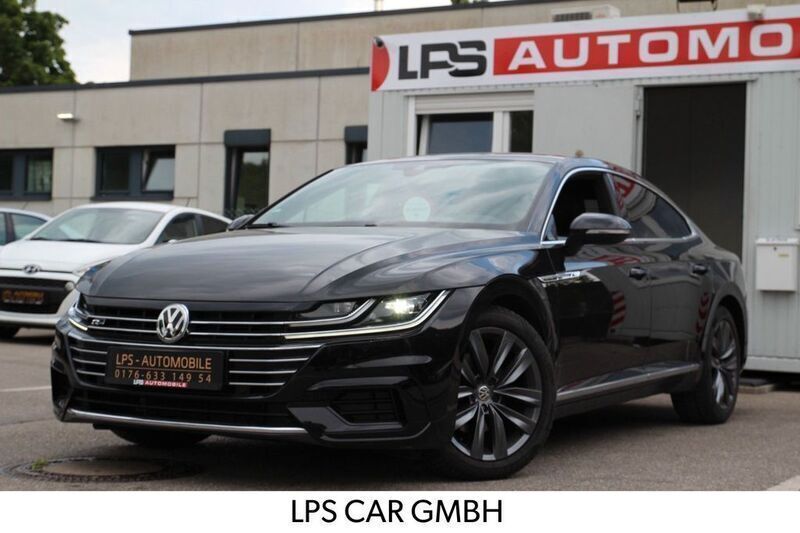 Schwarz Gebraucht 2018 VW Arteon R-line Limousine | 22.490 € (Guter Preis) - Bild 1/2