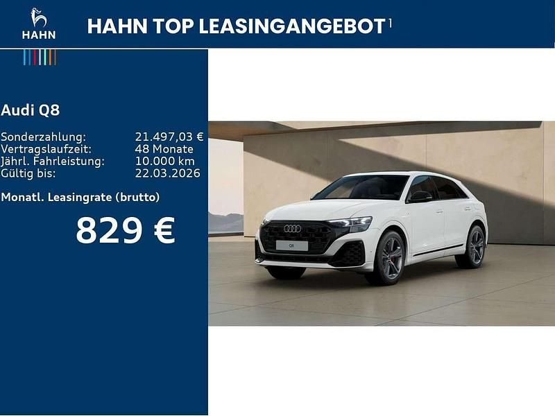 Gebraucht Audi Q8 Ambiente 489 PS (359 kW) 2026 Carraraweiß SUV