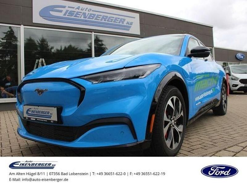 Gebraucht Ford Mustang Mach-E Extended Range 258 kW (351 PS) 2022 Grabber blue metallic (metallic) SUV