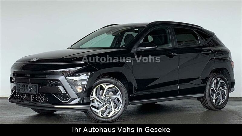 Schwarz Neu 2024 Hyundai Kona N Line SUV | 30.970 € (Guter Preis) - Bild 1/3