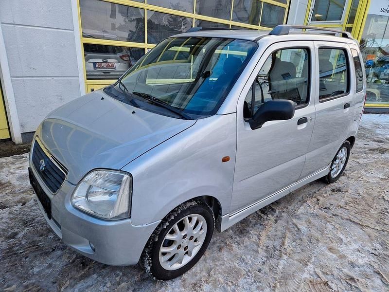 Silber Gebraucht 2003 Suzuki Wagon R+ GL Kombi | 1.990 € (Fairer Preis) - Bild 1/4