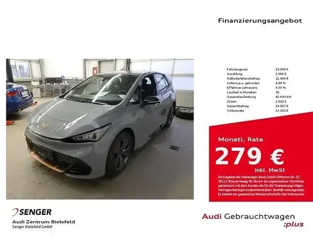 Second-hand Cupra Born 150 kW (204 CP) 2022 Gri Hatchback