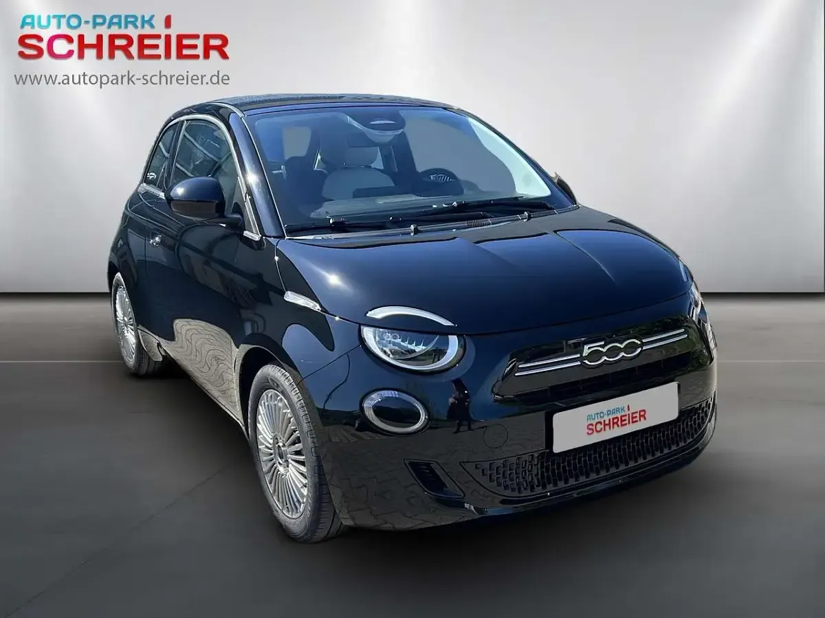 Neu Fiat 500 Icon 65 PS (47 kW) 2026 Onyx schwarz Kleinwagen