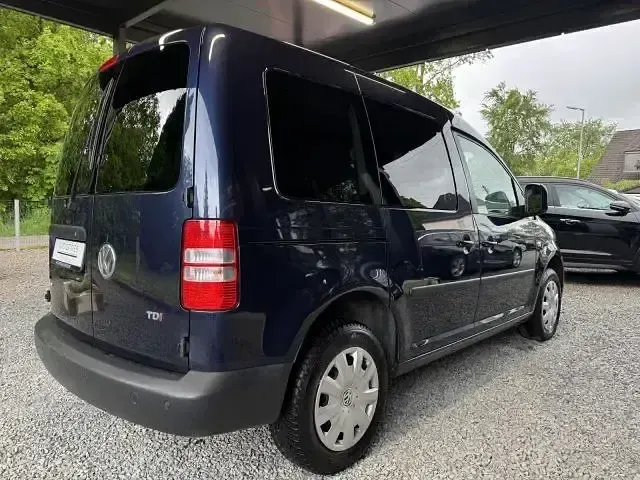 Gebraucht VW Caddy 102 PS (75 kW) 2014 Blau metallic Van / Kleinbus
