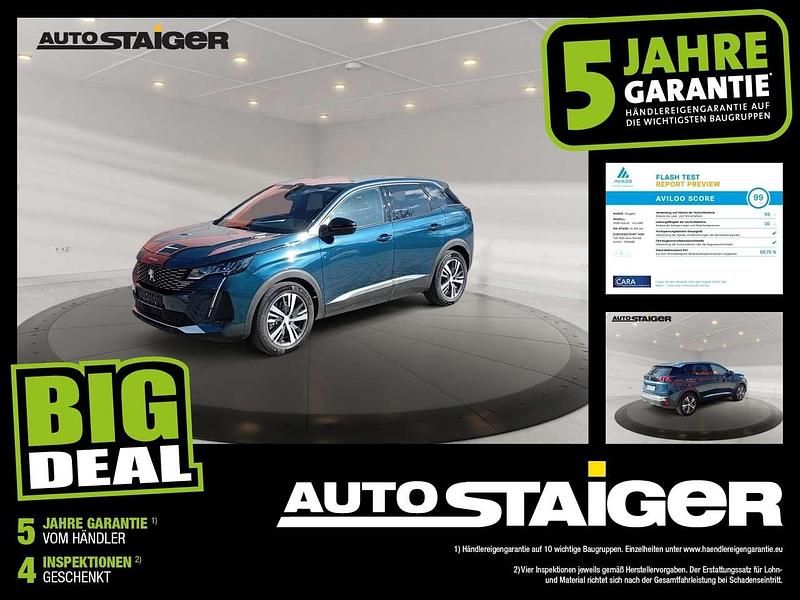 Lackierung blau celebes/metallic kl Gebraucht 2023 Peugeot 3008 Allure SUV | 22.499 € (Superpreis) - Bild 1/3