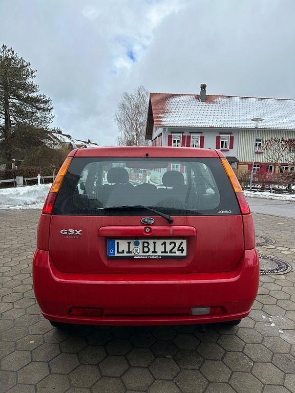 Gebraucht Subaru Justy 94 PS (69 kW) 2004 Rot Kleinwagen
