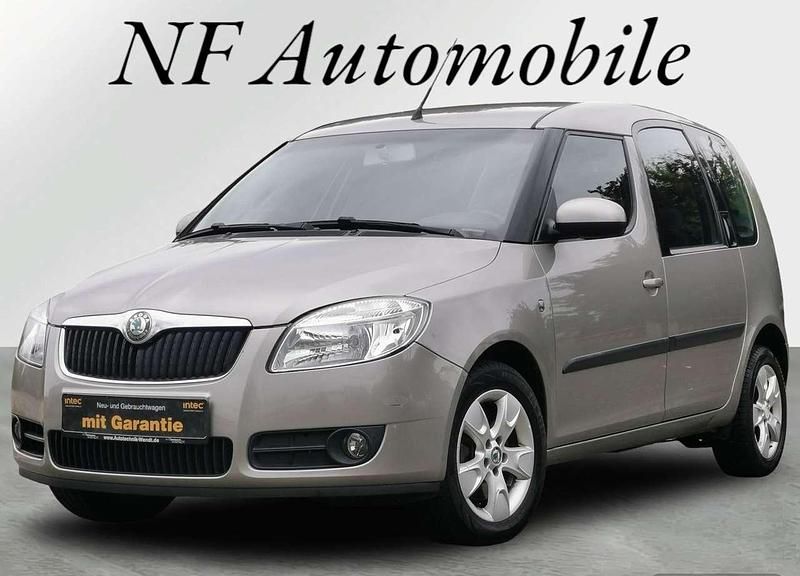 Cappuccinobeige metallic Gebraucht 2007 Skoda Roomster Comfort Kombi | 5.980 € - Bild 1/4