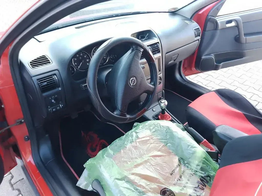 Brugt Opel Astra 147 HK (108 kW) 2003 Rød Coupe