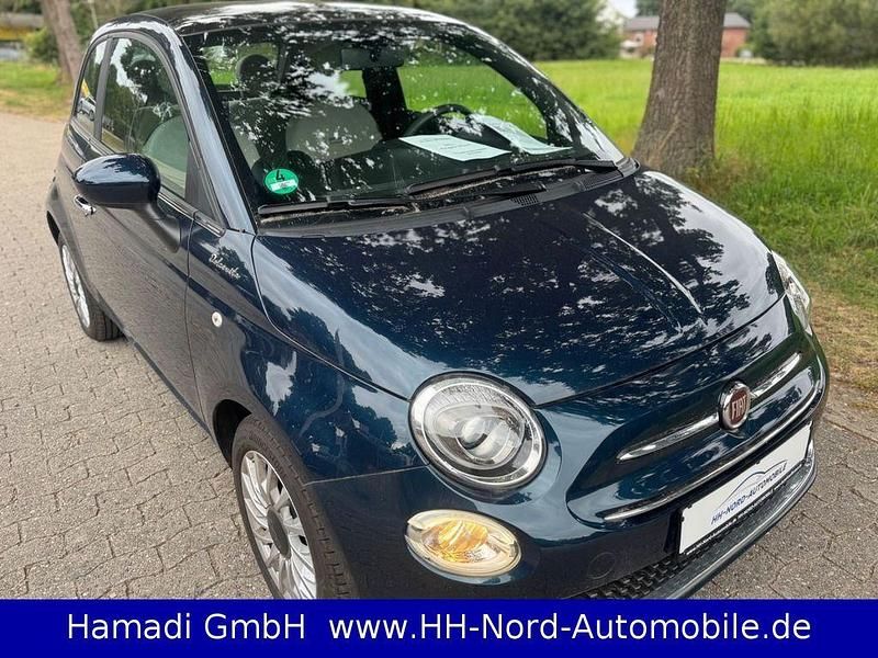 Blau Gebraucht 2021 Fiat 500 Dolcevita Limousine | 11.399 € (Fairer Preis) - Bild 1/4