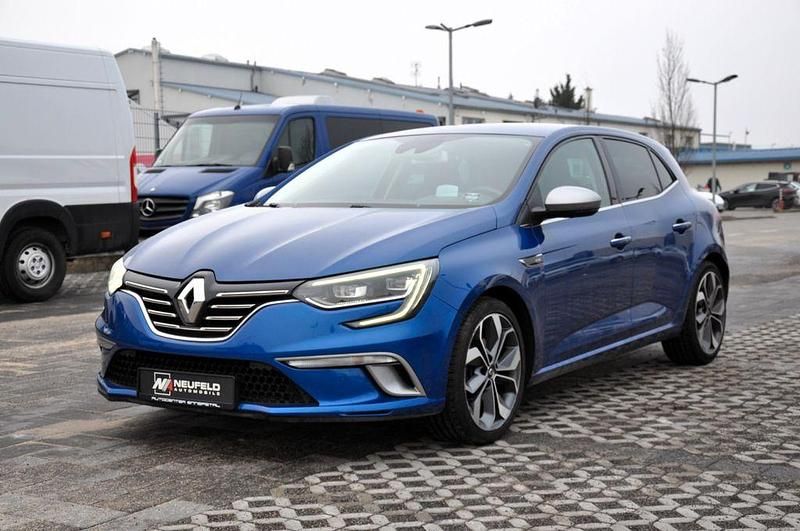 Blau Gebraucht 2019 Renault Mégane GT Line GT-Line Limousine | 14.900 € (Fairer Preis) - Bild 1/4