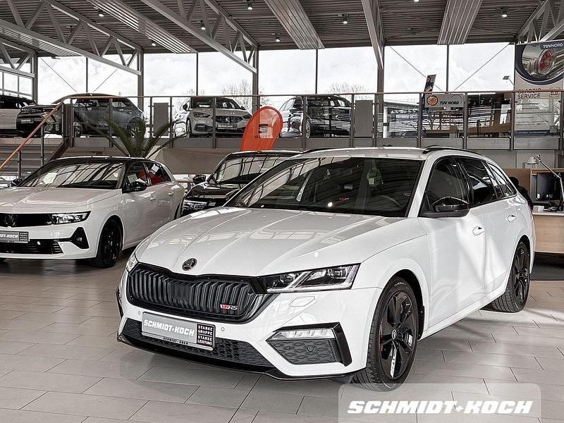 Gebraucht Skoda Octavia RS 200 PS (147 kW) 2022 Moonweiß (weiß) Kombi