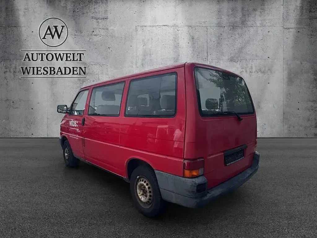 Brugt VW T4 88 HK (64 kW) 2000 Rød Van