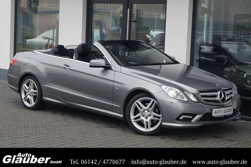 Silber Gebraucht 2011 Mercedes E250 AMG Cabrio | 12.950 € (Fairer Preis) - Bild 1/4