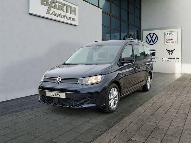Starlight blue (blau) Gebraucht 2024 VW Caddy Maxi Basis Van / Kleinbus | 38.990 € (Teuer) - Bild 1/2