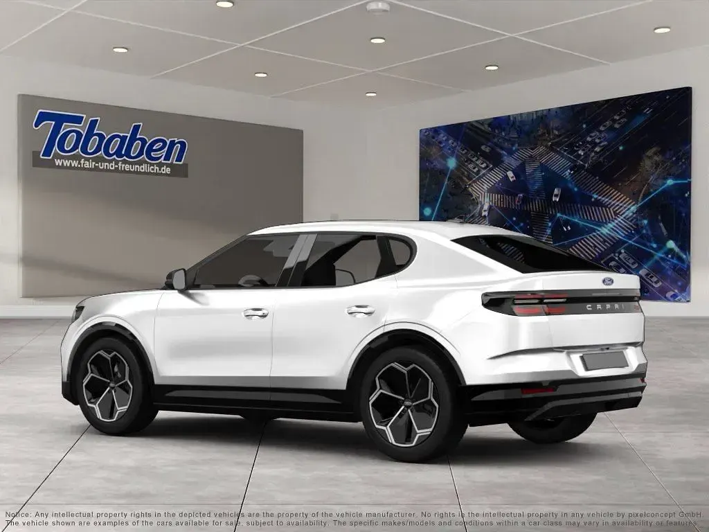 Neu Ford Capri Extended Range 210 kW (286 PS) 2026 Frozen white SUV