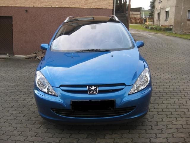 Blau Gebraucht 2003 Peugeot 307 Kombi | 4.200 € - Bild 1/4
