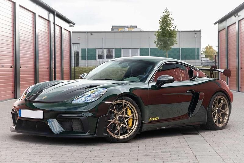Grün Gebraucht 2024 Porsche 718 Cayman GT4 Coupé | 169.000 € (Fairer Preis) - Bild 1/4
