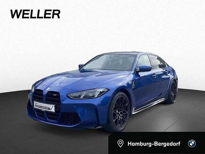 Portimao blau (blau) Gebraucht 2025 BMW M3 Shadowline Limousine | 74.950 € (Guter Preis) - Bild 1/4
