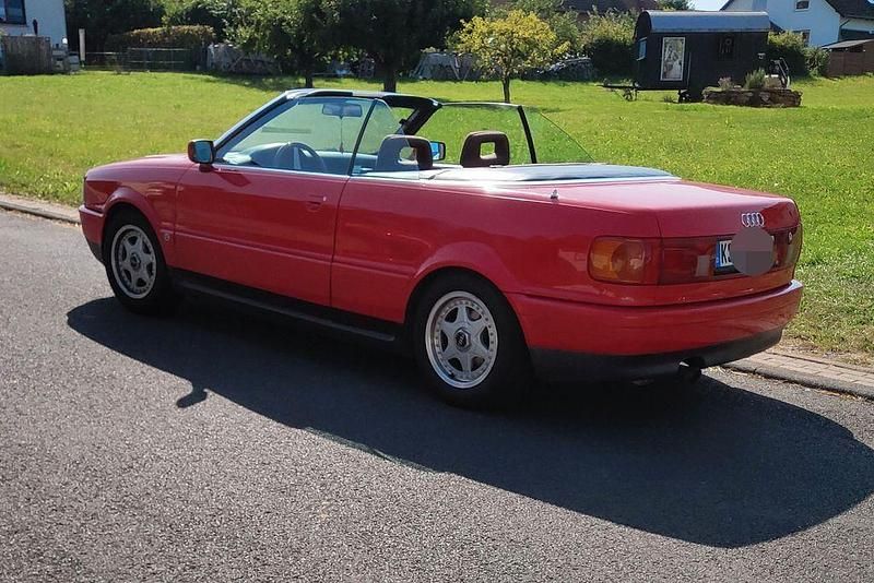 Rot Gebraucht 1992 Audi Cabriolet Performance Cabrio | 6.500 € - Bild 1/4