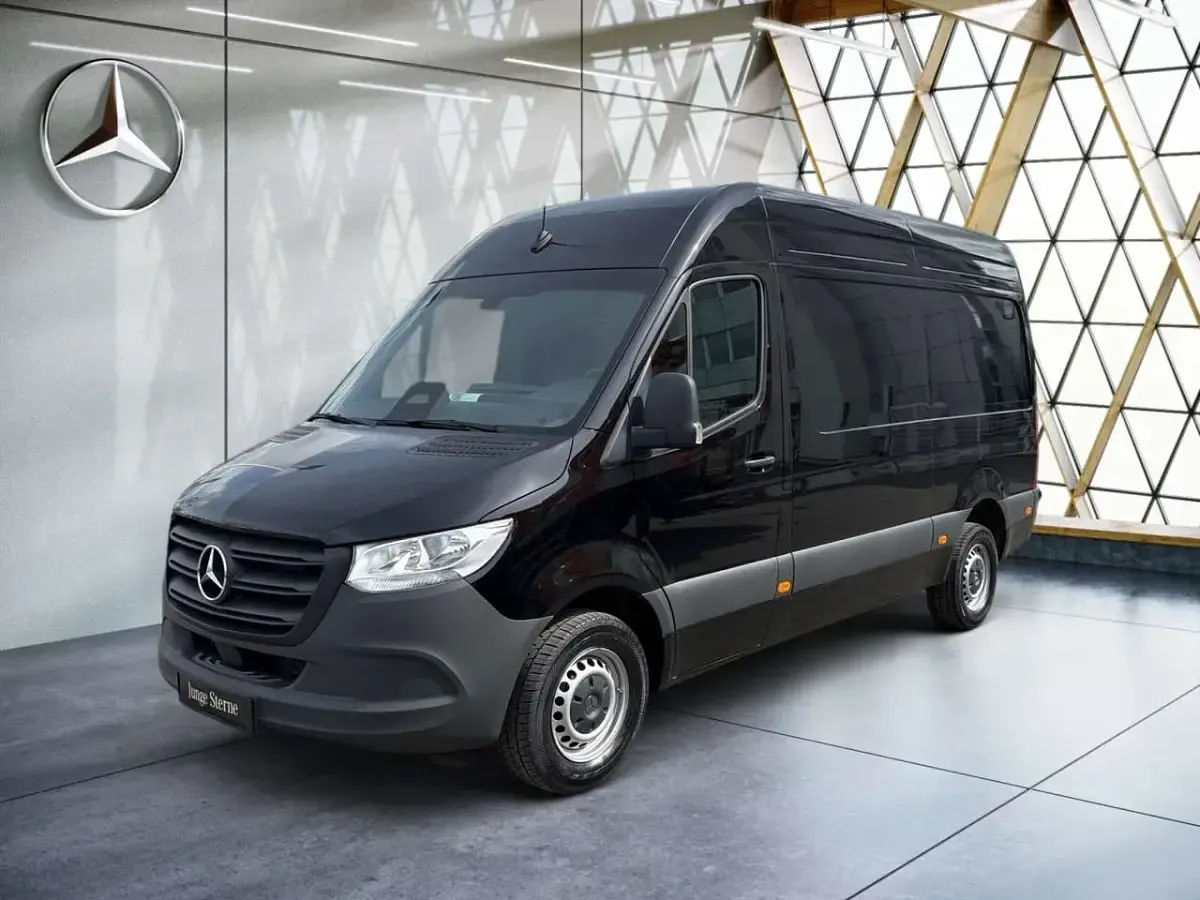 Używany Mercedes Sprinter 170 KM (125 kW) 2025 Czarny Van