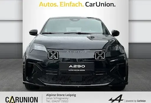 Neu Alpine A290 160 kW (218 PS) 2026 Schwarz Kleinwagen