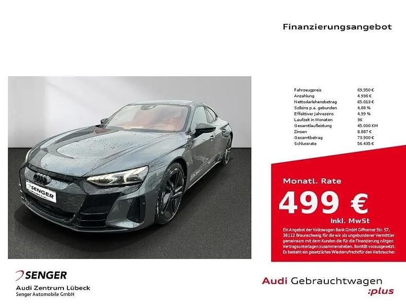 Gebraucht Audi e-tron GT quattro 350 kW (476 PS) 2024 Grau Limousine