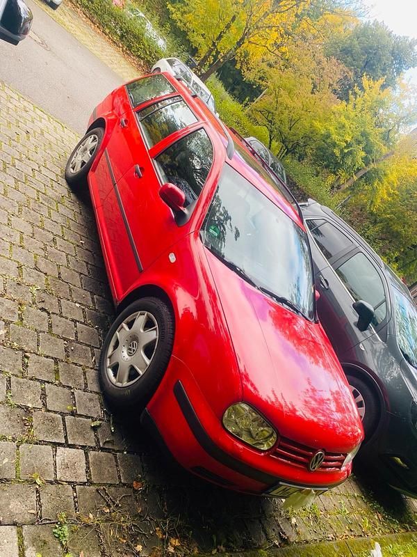 Rot Gebraucht 2000 VW Golf IV Kombi | 1.350 € (Fairer Preis) - Bild 1/4