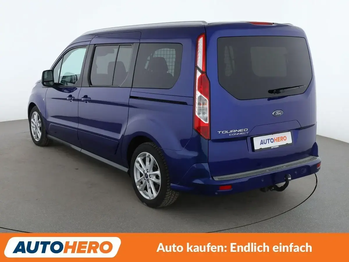 Gebraucht Ford Tourneo Connect Titanium 120 PS (88 kW) 2017 Blau Van / Kleinbus
