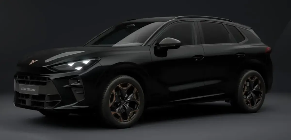 Uusi Cupra Terramar 150 HP (110 kW) 2025 Musta Katumaasturi