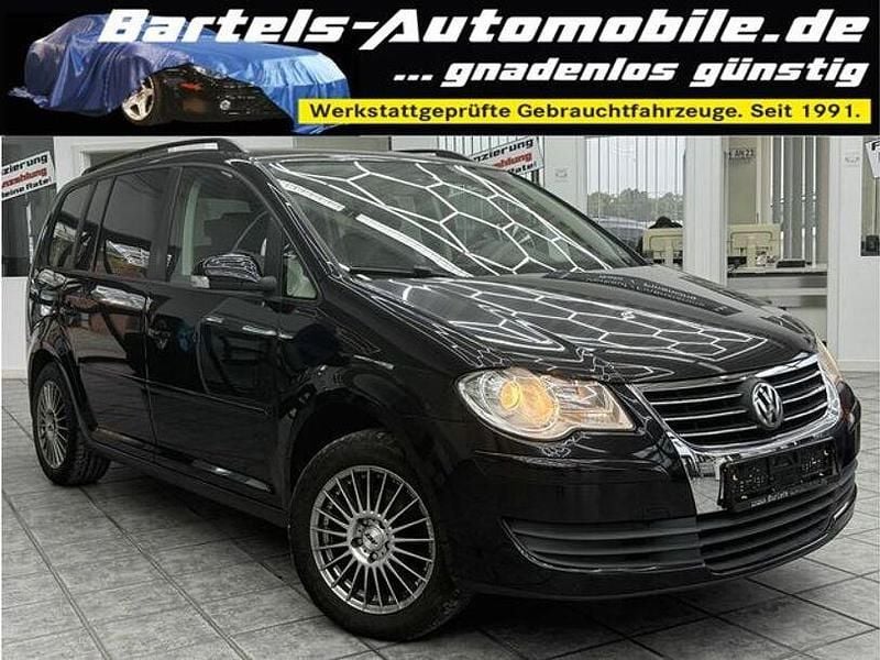 Deep black perleffekt Gebraucht 2008 VW Touran Van / Kleinbus | 1.980 € (Guter Preis) - Bild 1/4