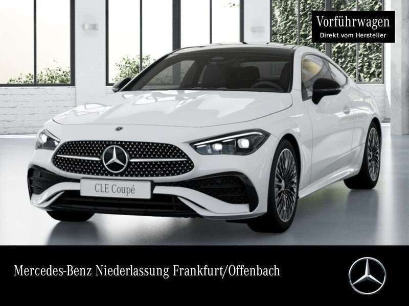 Weiß Gebraucht 2025 Mercedes CLE200 AMG Coupé | 60.250 € (Teuer) - Bild 1/4