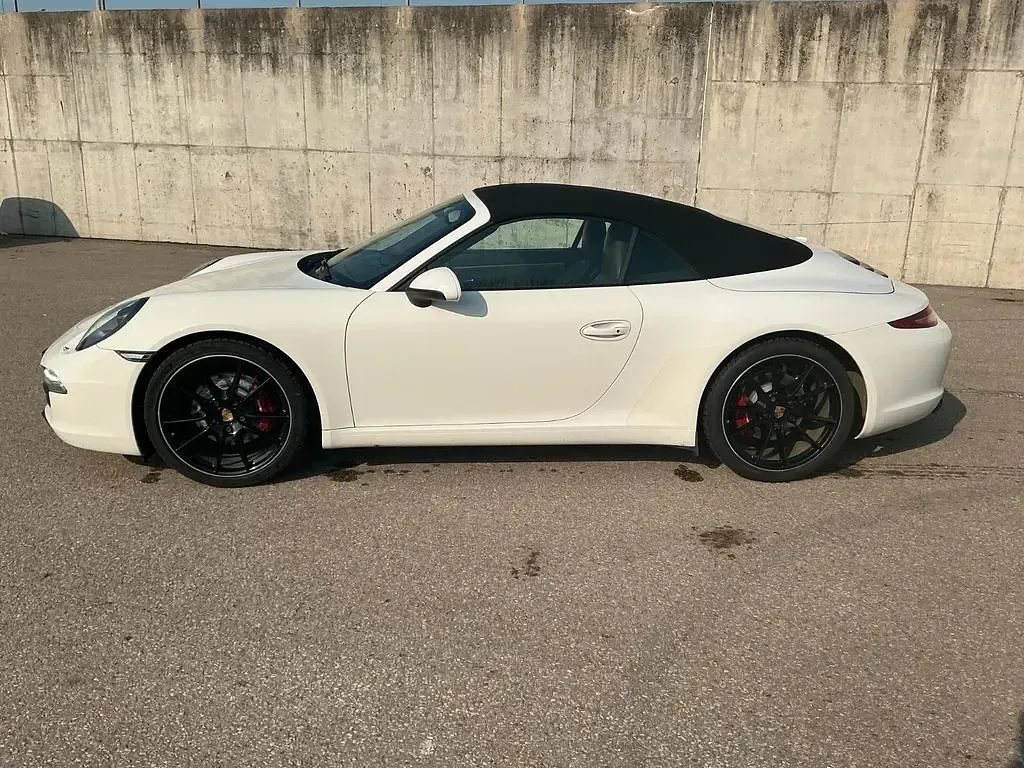 Gebraucht Porsche 911 355 PS (261 kW) 2012 Weiß Cabrio
