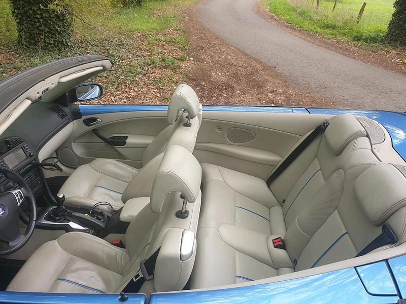 Gebraucht Saab 9-3 Cabriolet Vector 150 PS (110 kW) 2006 Blau Cabrio