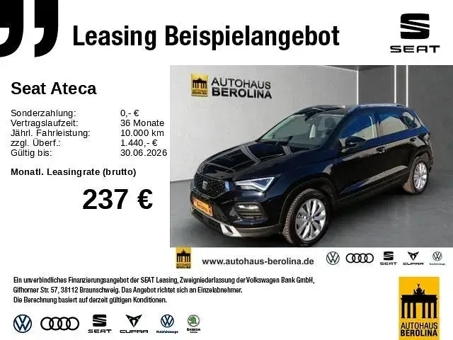 Neu Seat Ateca 150 PS (110 kW) 2026 Grau SUV