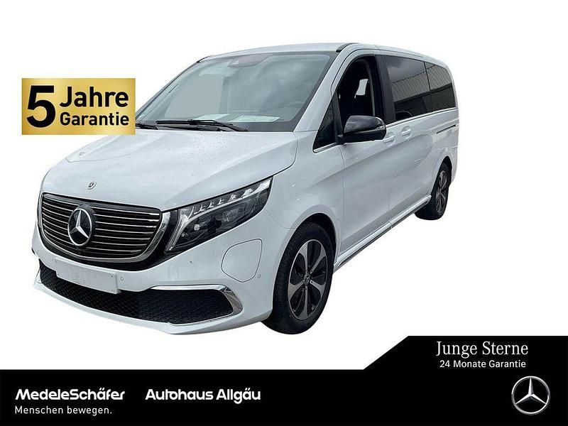 Bergkristallweiß Gebraucht 2024 Mercedes EQV300 Avantgarde Van / Kleinbus | 53.850 € (Fairer Preis) - Bild 1/4