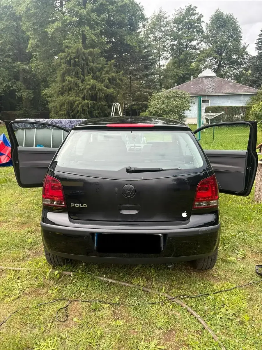 Gebraucht VW Polo 60 PS (44 kW) 2007 Schwarz Kleinwagen